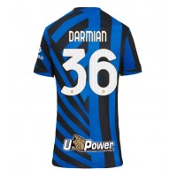 Dámy Fotbalový dres Inter Milan Matteo Darmian #36 2024-25 Domácí Krátký Rukáv